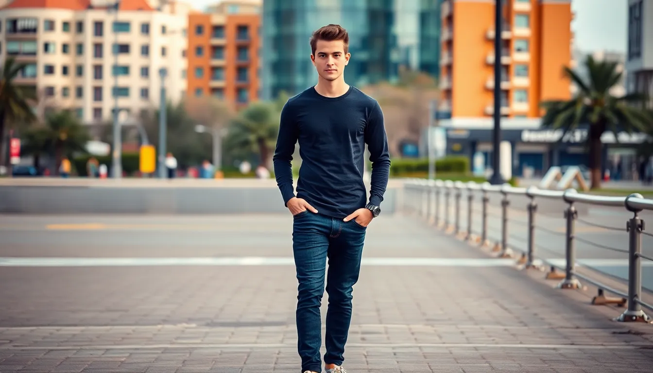 Full Sleeve T-Shirt for Men Style Guide: Perfect Fits & Styling Tips 2025 8 Full Sleeve T-Shirt for Men Style Guide: Perfect Fits & Styling Tips 2025 7