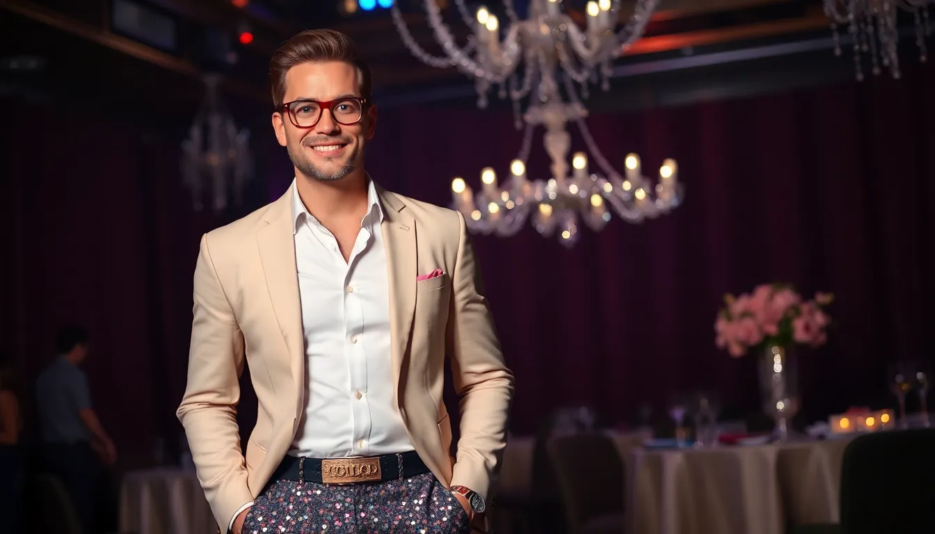 Men's Glitter & Glamour Party Outfits: Bold Style Ideas That Turn Heads 8 Men's Glitter & Glamour Party Outfits: Bold Style Ideas That Turn Heads 7