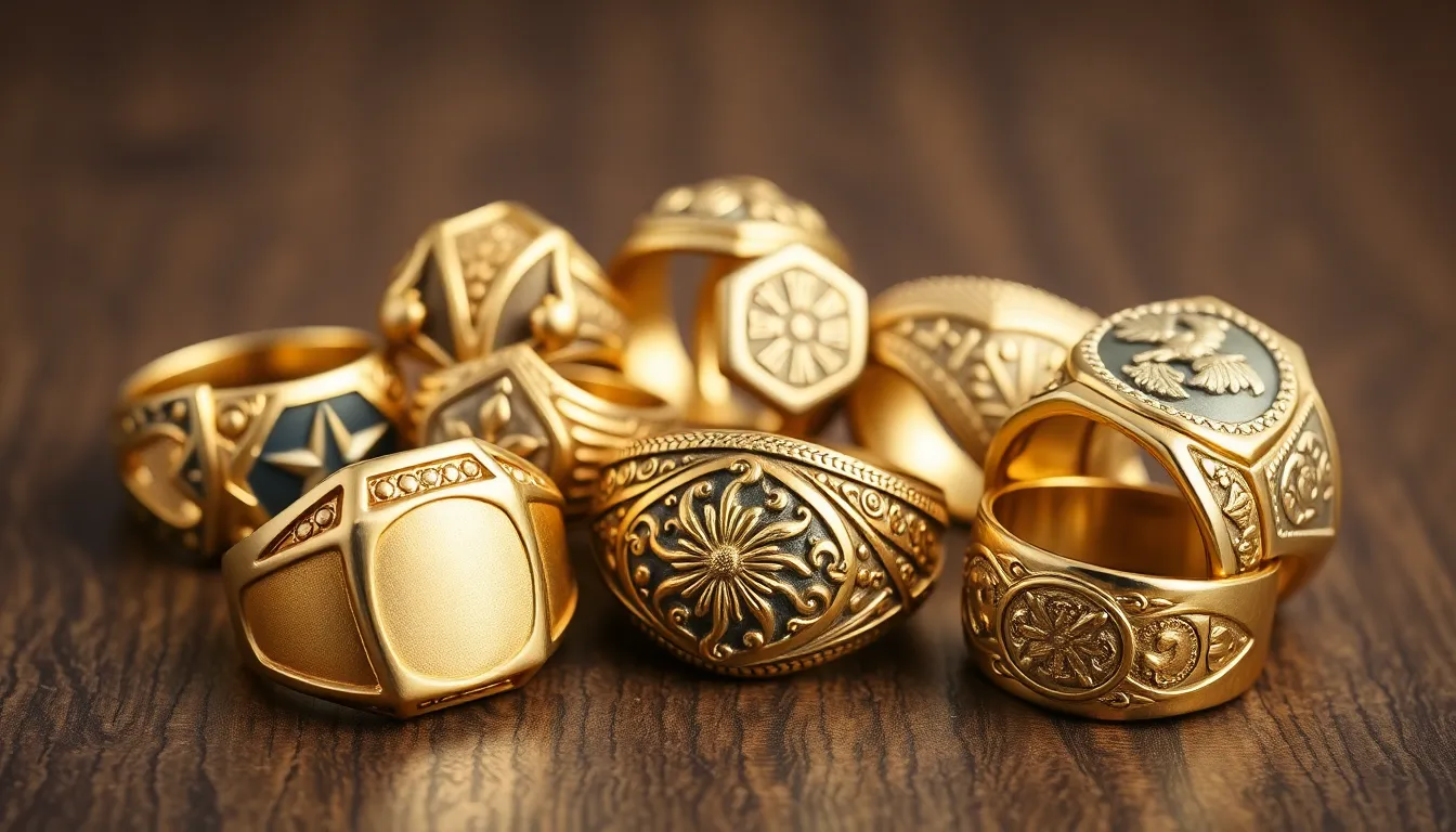 25 Stunning Gold Ring Designs for Men: From Classic to Bold Statement Pieces 8 25 Stunning Gold Ring Designs for Men: From Classic to Bold Statement Pieces 7