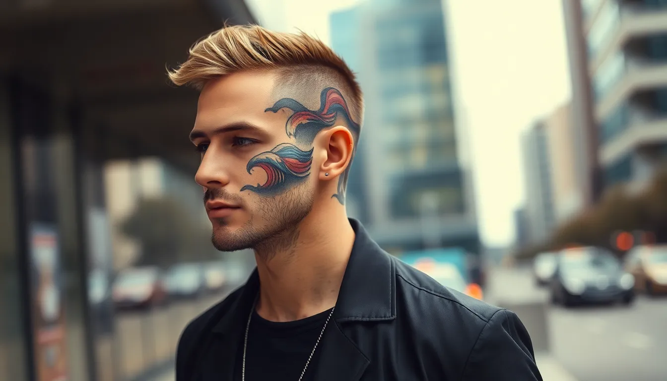 50+ Hair Tattoo Designs for Men: From Geometric to Tribal Patterns (2025 Guide) 8 50+ Hair Tattoo Designs for Men: From Geometric to Tribal Patterns (2025 Guide) 7