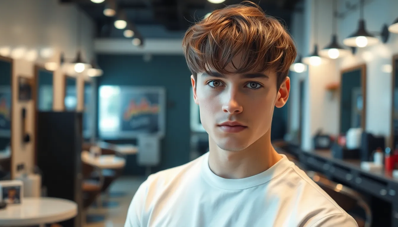 15 Best Haircuts for Men with Bangs: Modern Styles & Styling Tips 2025 8 15 Best Haircuts for Men with Bangs: Modern Styles & Styling Tips 2025 7
