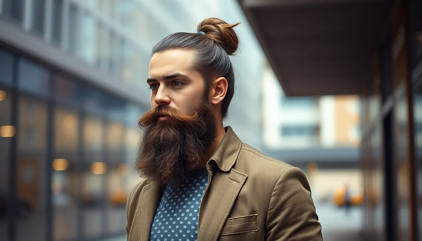 25 Best Hairstyle with Beard Combos for Men That Actually Work in 2025 8 25 Best Hairstyle with Beard Combos for Men That Actually Work in 2025 7