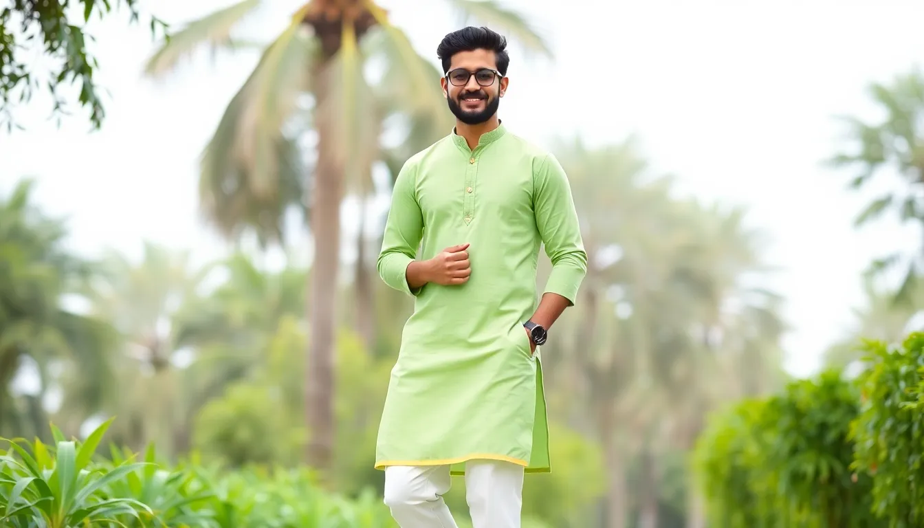 Light Green Kurta For Men: Complete Style Guide & Styling Tips for Every Occasion 8 Light Green Kurta For Men: Complete Style Guide & Styling Tips for Every Occasion 7