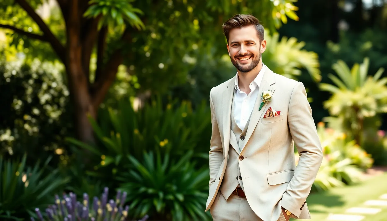 Best Linen Suits for Men's Weddings: Complete Style Guide 2025 8 Best Linen Suits for Men's Weddings: Complete Style Guide 2025 7