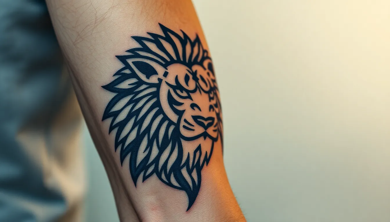 Lion Forearm Tattoo for Men: 15+ Bold Designs & Placement Ideas (2025) 8 Lion Forearm Tattoo for Men: 15+ Bold Designs & Placement Ideas (2025) 7