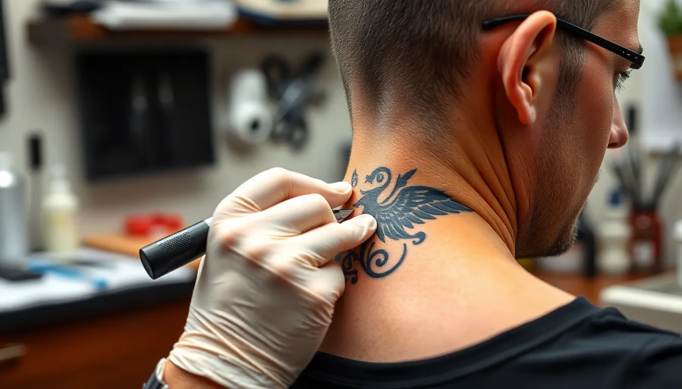 Best Neck Tattoo Stencils for Men: Complete Guide to Perfect Placement & Designs 8 Best Neck Tattoo Stencils for Men: Complete Guide to Perfect Placement & Designs 7
