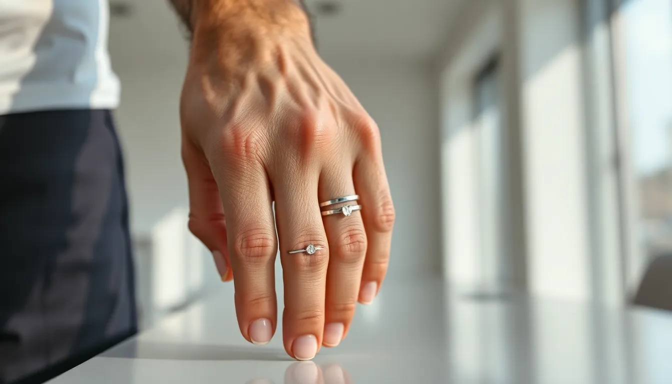 25 Stylish Silver Ring Designs for Men: From Classic to Contemporary Styles 8 25 Stylish Silver Ring Designs for Men: From Classic to Contemporary Styles 7