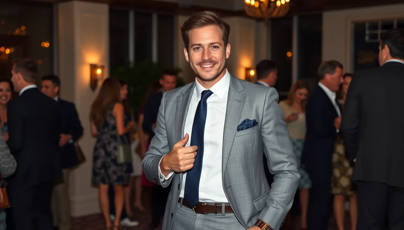 Semi Formal Men Outfit Party: Master the Perfect Look for Any Event 8 Semi Formal Men Outfit Party: Master the Perfect Look for Any Event 7