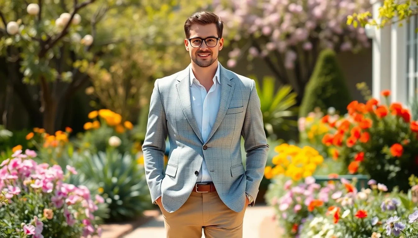 Spring Wedding Guest Outfit Ideas for Men: Complete Style Guide 2025 8 Spring Wedding Guest Outfit Ideas for Men: Complete Style Guide 2025 7