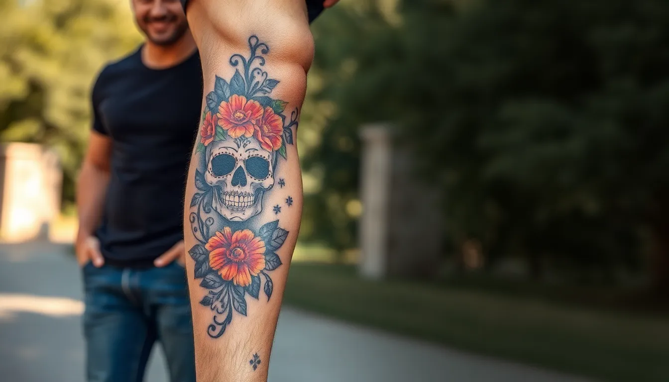 50+ Best Calf Tattoo Ideas for Men: Bold Designs That Make a Statement 8 50+ Best Calf Tattoo Ideas for Men: Bold Designs That Make a Statement 7