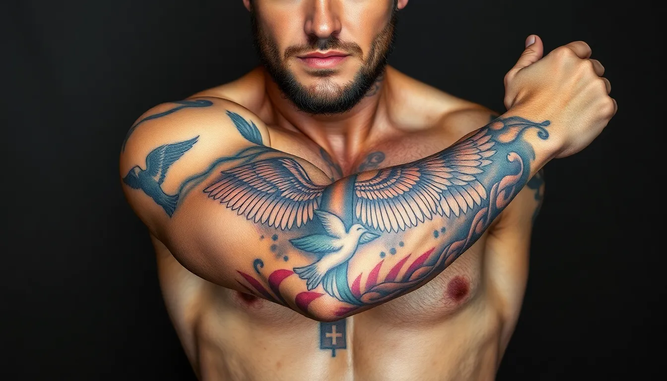 50+ Epic Sleeve Tattoo Ideas for Men: From Traditional to Modern Designs 8 50+ Epic Sleeve Tattoo Ideas for Men: From Traditional to Modern Designs 7