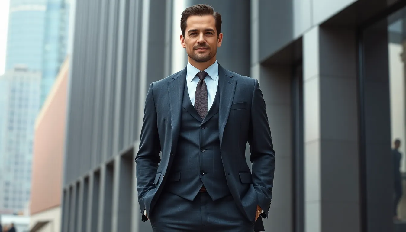 The Complete Guide to Three Piece Suits for Men: Style, Fit & Occasions (2025) 8 The Complete Guide to Three Piece Suits for Men: Style, Fit & Occasions (2025) 7