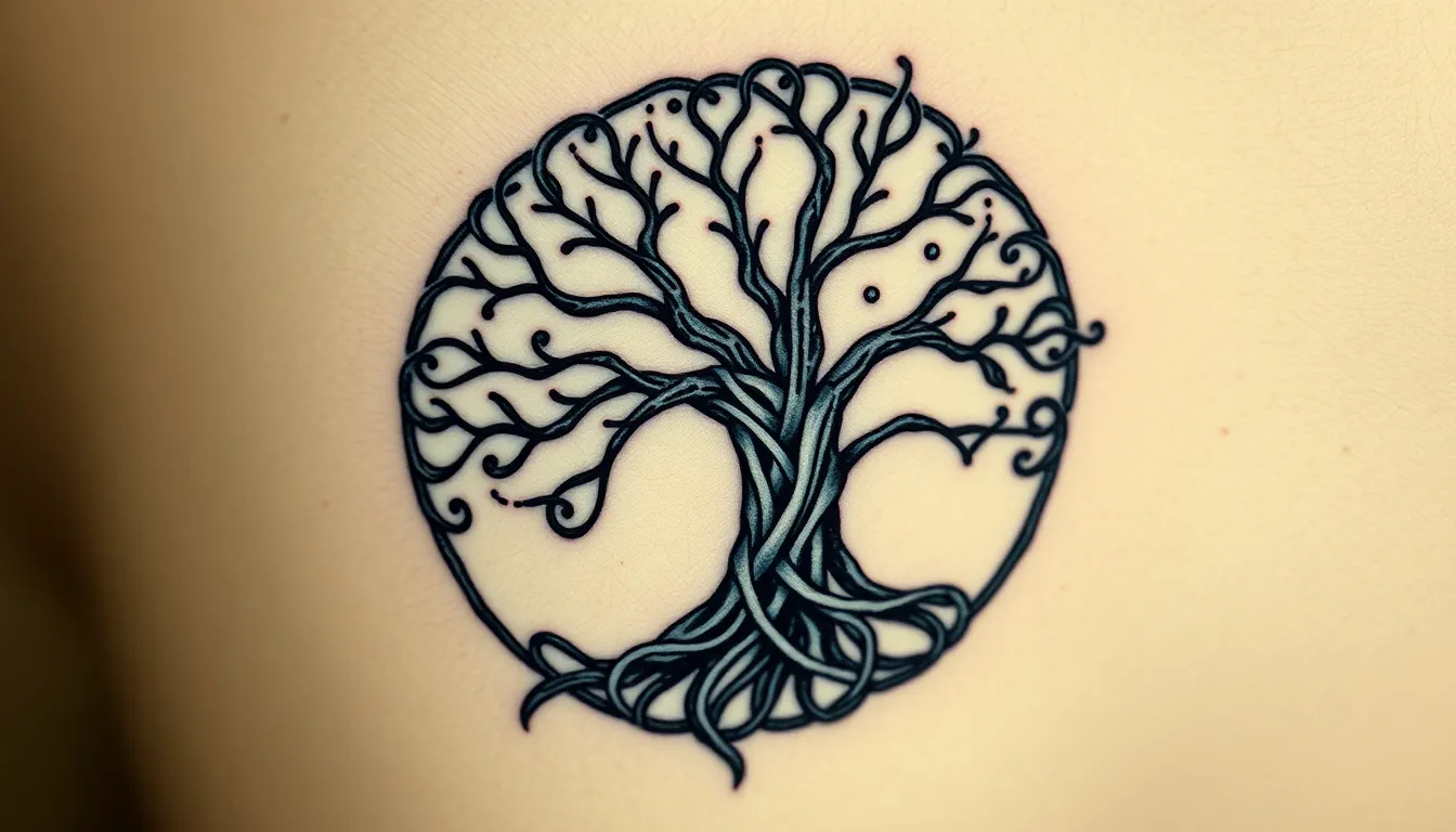 50 Powerful Tree Tattoo Ideas for Men: Symbols of Strength & Growth 7