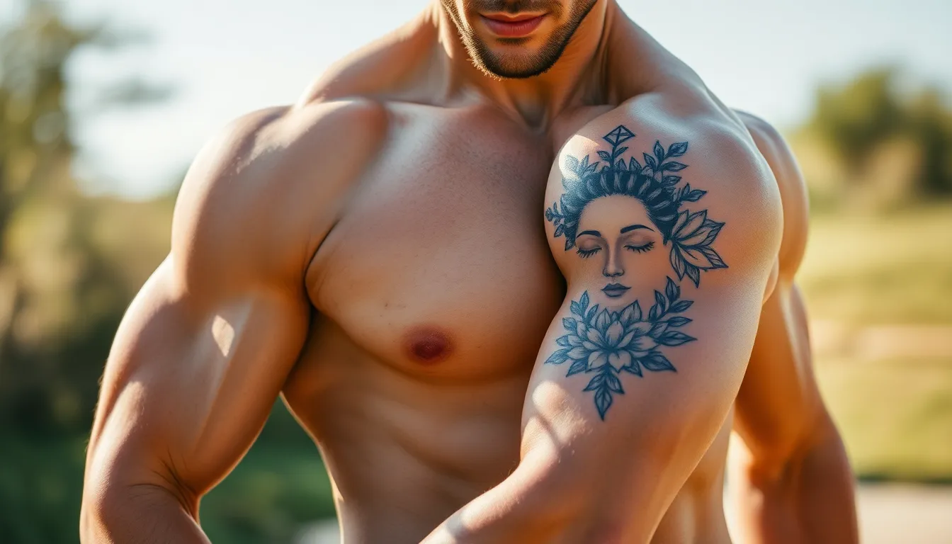 47 Bold Virgo Tattoo Designs for Men: Symbols, Constellations & Placement Ideas 8 47 Bold Virgo Tattoo Designs for Men: Symbols, Constellations & Placement Ideas 7