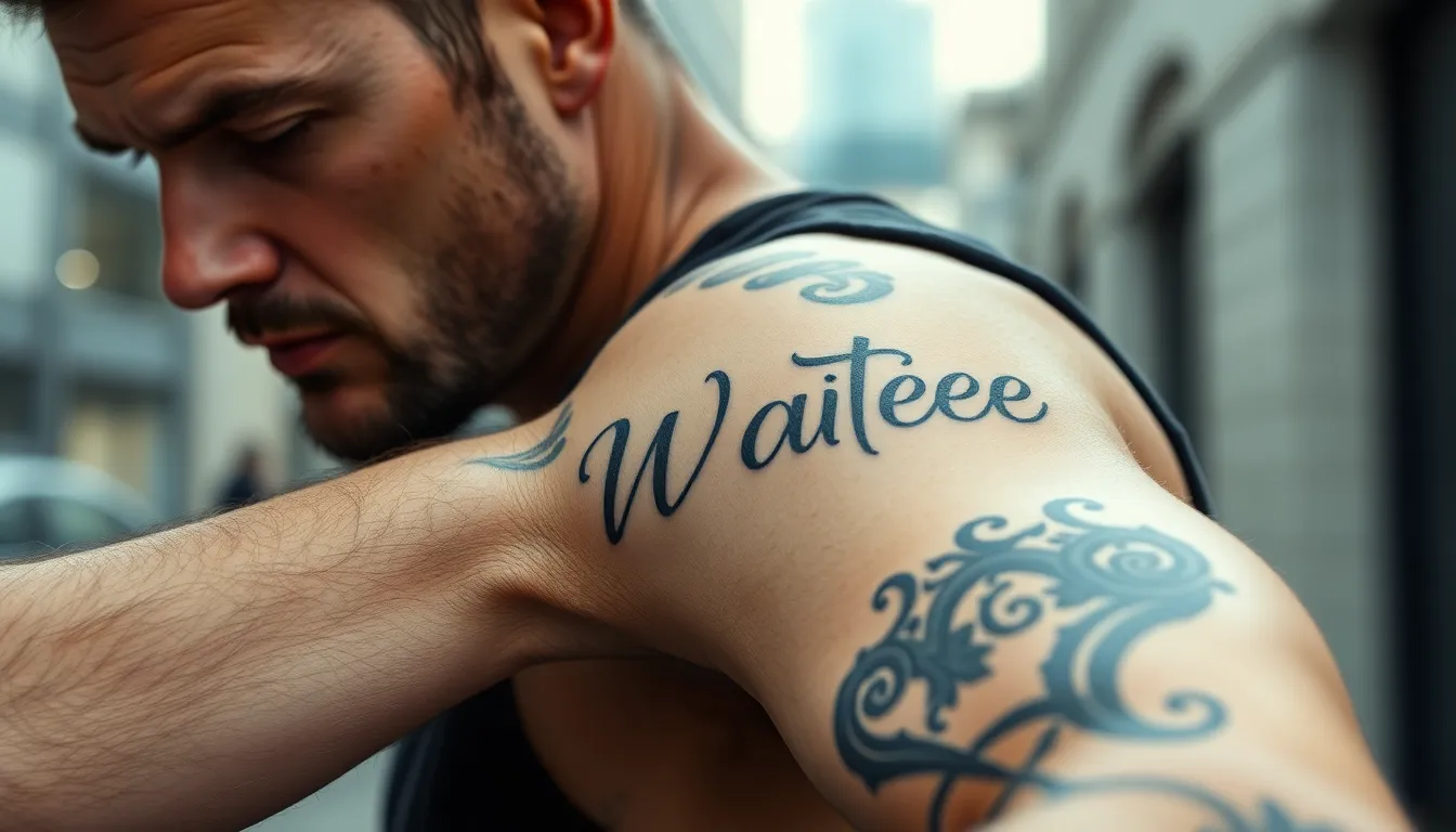 50+ Wife's Name Tattoo Ideas for Men: Bold Designs That Show Your Love 8 50+ Wife's Name Tattoo Ideas for Men: Bold Designs That Show Your Love 7