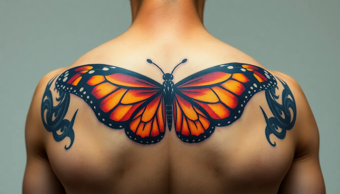 50+ Epic Wings Tattoo Ideas for Men's Backs (Complete Guide 2025) 8 50+ Epic Wings Tattoo Ideas for Men's Backs (Complete Guide 2025) 7