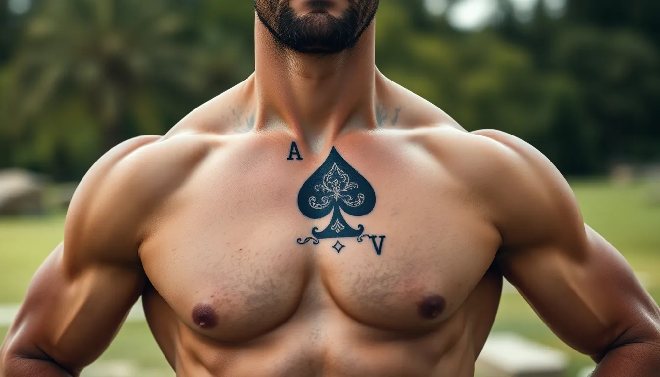 50 Best Ace Card Tattoo Ideas for Men: Designs, Placement & Meaning Guide 10 50 Best Ace Card Tattoo Ideas for Men: Designs, Placement & Meaning Guide 9