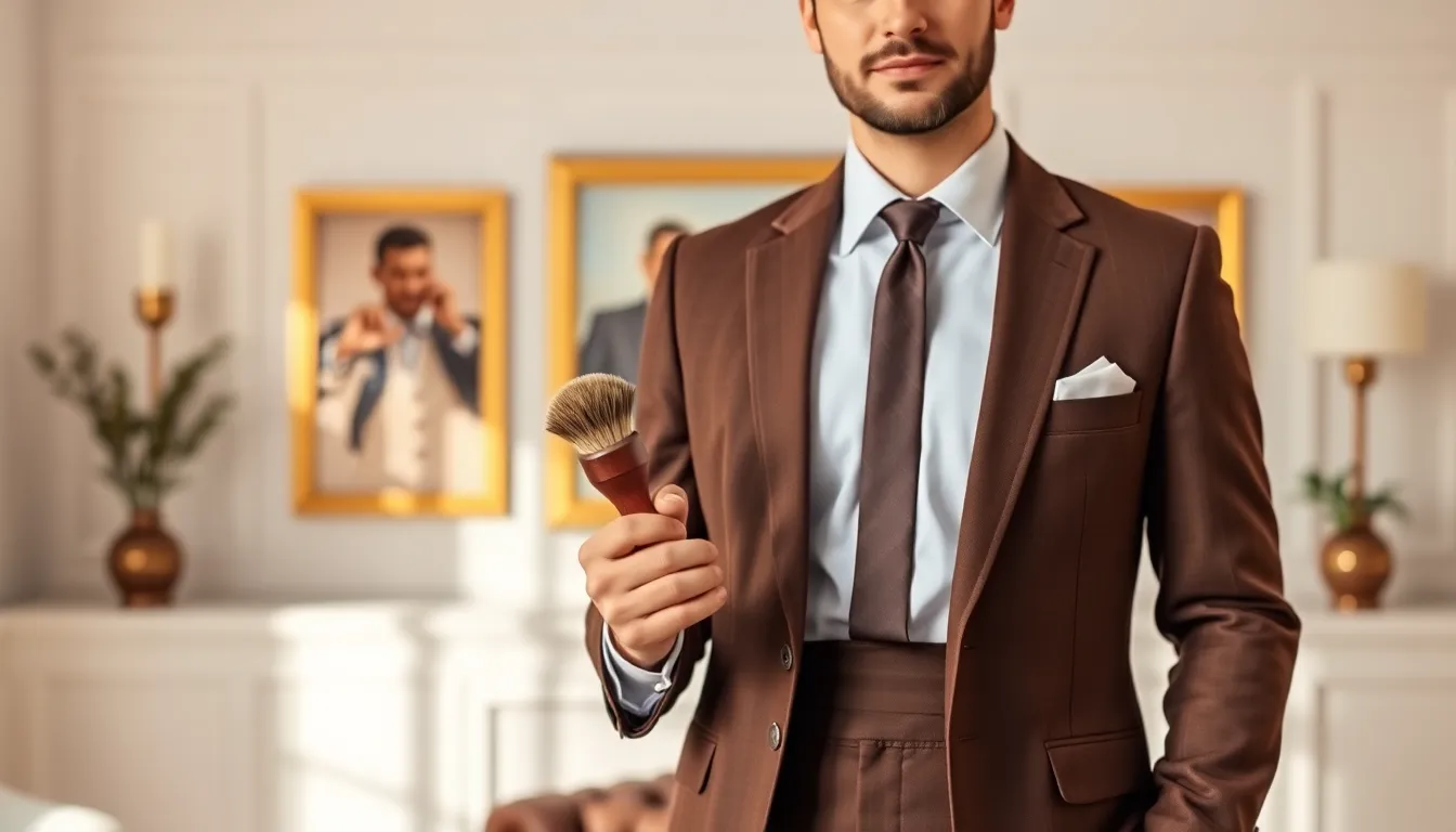 Chocolate Brown Suits for Men: The Ultimate Style Guide for Every Occasion 10 Chocolate Brown Suits for Men: The Ultimate Style Guide for Every Occasion 9