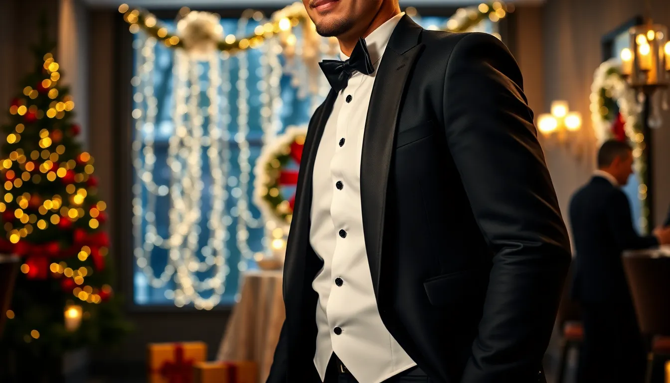 25 Stylish Christmas Party Outfits for Men: From Formal to Smart Casual Looks 10 25 Stylish Christmas Party Outfits for Men: From Formal to Smart Casual Looks 9