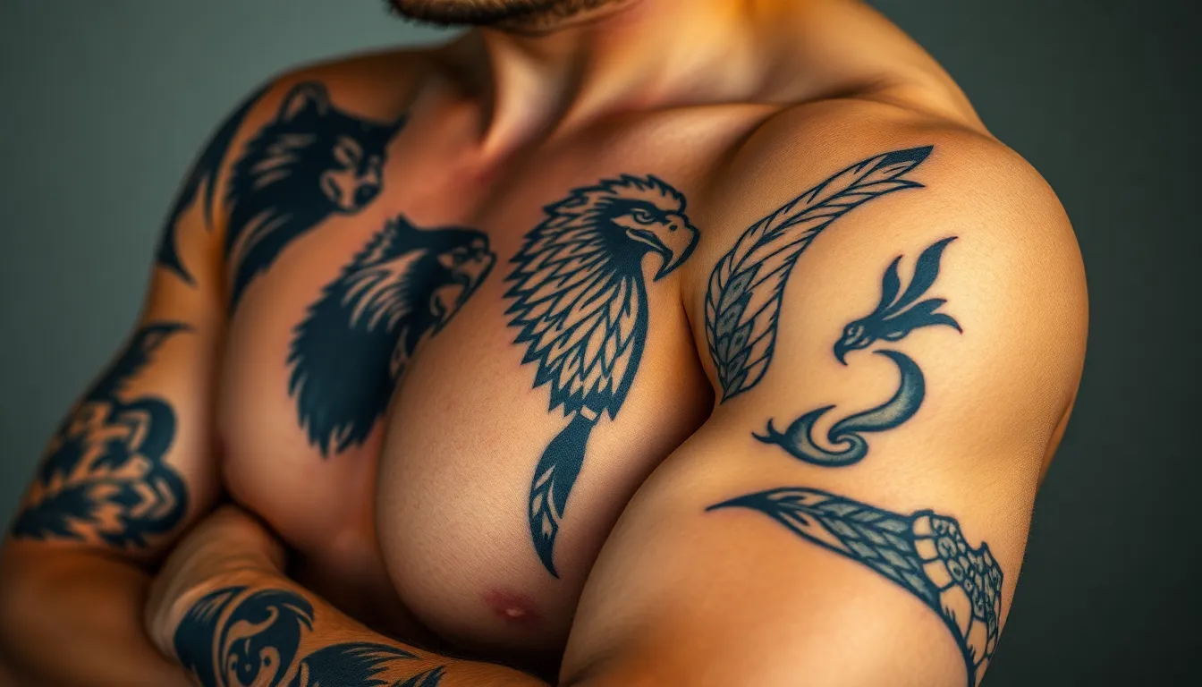50 Best Filler Tattoo Ideas to Fill Gaps for Men - Complete Guide 2025 10 50 Best Filler Tattoo Ideas to Fill Gaps for Men - Complete Guide 2025 9