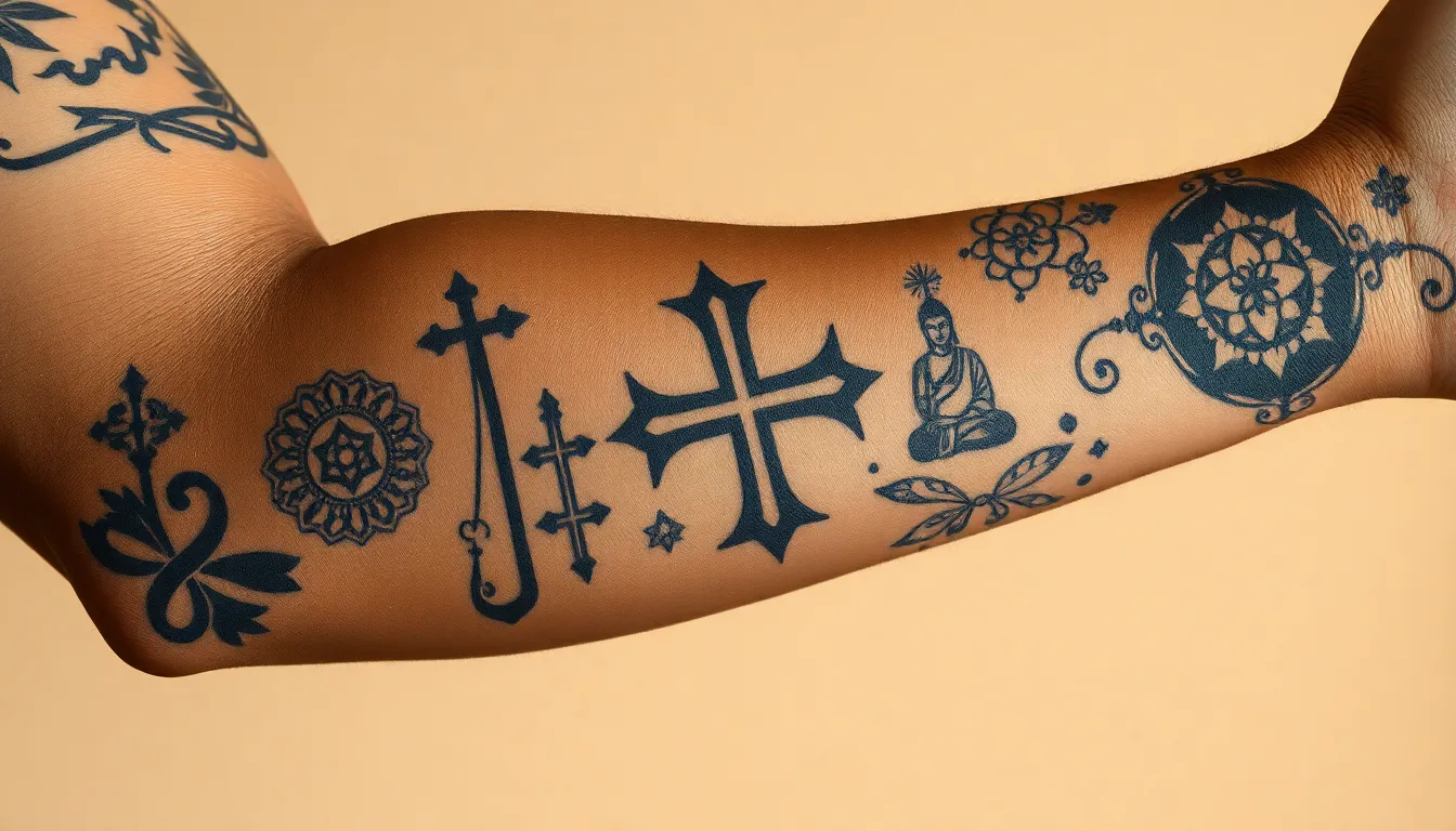 50+ Best Forearm Tattoo Stencils for Men: Traditional to Modern Designs 10 50+ Best Forearm Tattoo Stencils for Men: Traditional to Modern Designs 9