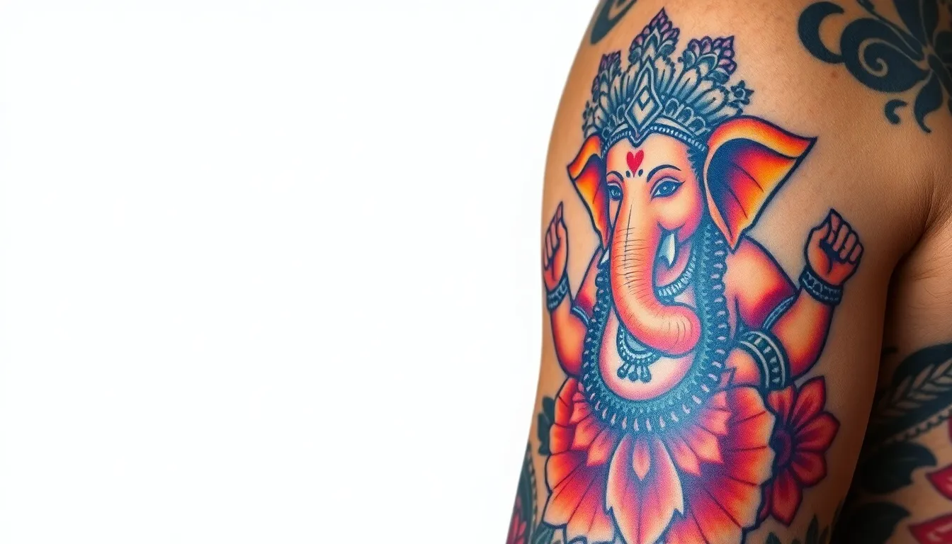50+ Stunning Ganesha Tattoo Designs for Men: Sacred Symbols & Modern Styles 10 50+ Stunning Ganesha Tattoo Designs for Men: Sacred Symbols & Modern Styles 9