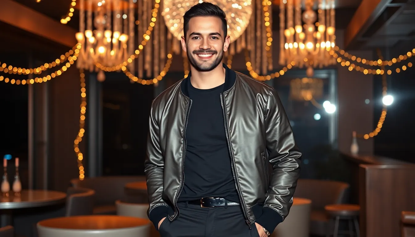 Men's Glitter & Glamour Party Outfits: Bold Style Ideas That Turn Heads 10 Men's Glitter & Glamour Party Outfits: Bold Style Ideas That Turn Heads 9