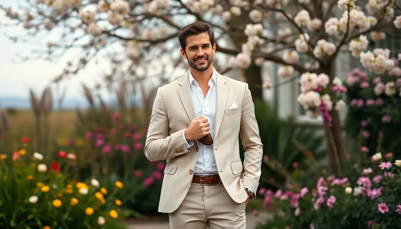 Best Linen Suits for Men's Weddings: Complete Style Guide 2025 10 Best Linen Suits for Men's Weddings: Complete Style Guide 2025 9