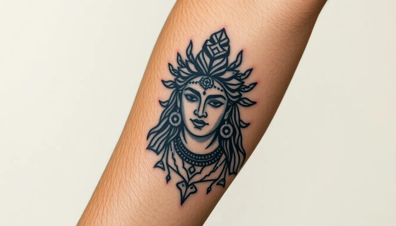 50+ Powerful Mahadev Tattoo Designs for Men: From Minimalist to Full Sleeve Ideas 10 50+ Powerful Mahadev Tattoo Designs for Men: From Minimalist to Full Sleeve Ideas 9