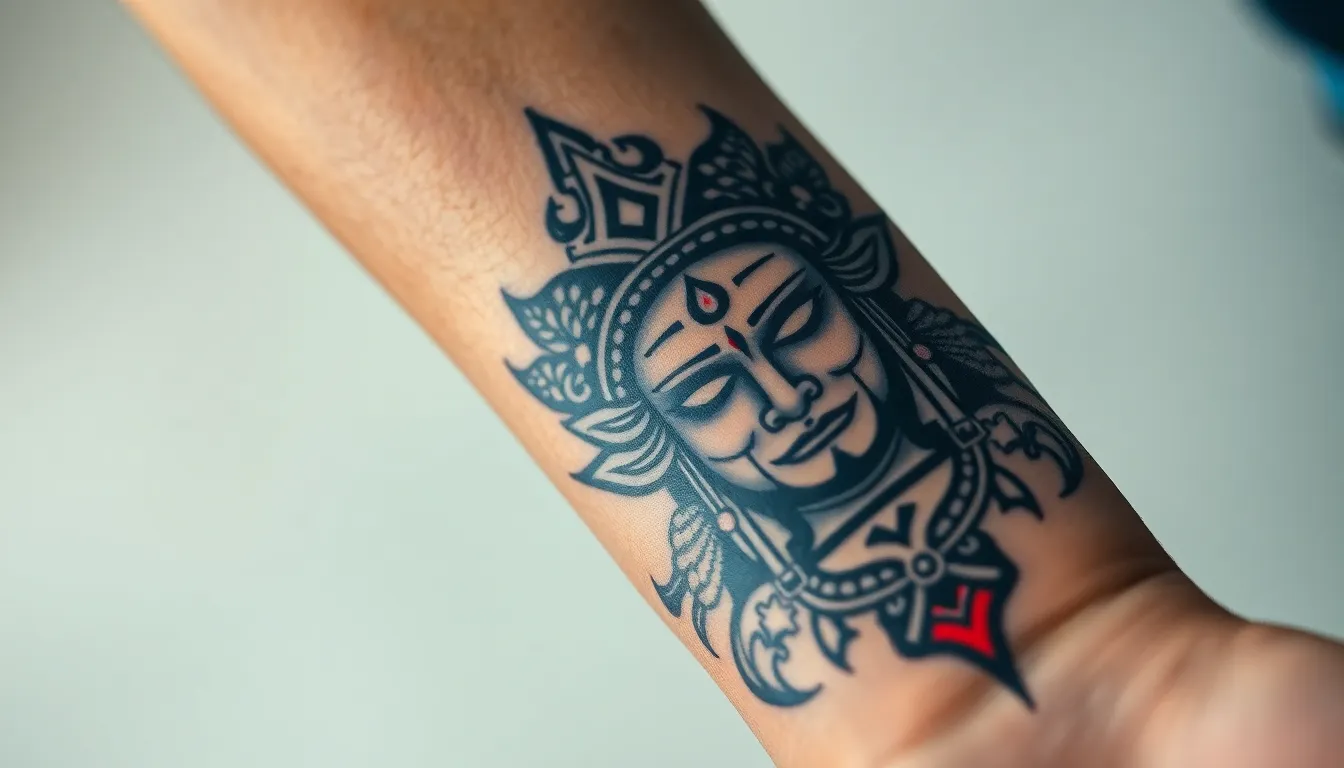 25 Bold Mahakal Tattoo Designs for Men: Sacred Symbols & Modern Art Ideas 10 25 Bold Mahakal Tattoo Designs for Men: Sacred Symbols & Modern Art Ideas 9