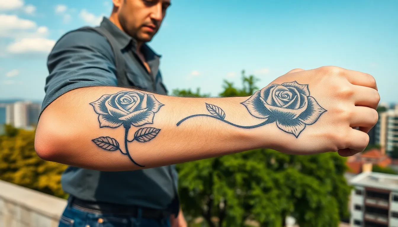 Money Rose Tattoo for Men: Bold Designs & Meanings That Define Success 10 Money Rose Tattoo for Men: Bold Designs & Meanings That Define Success 9