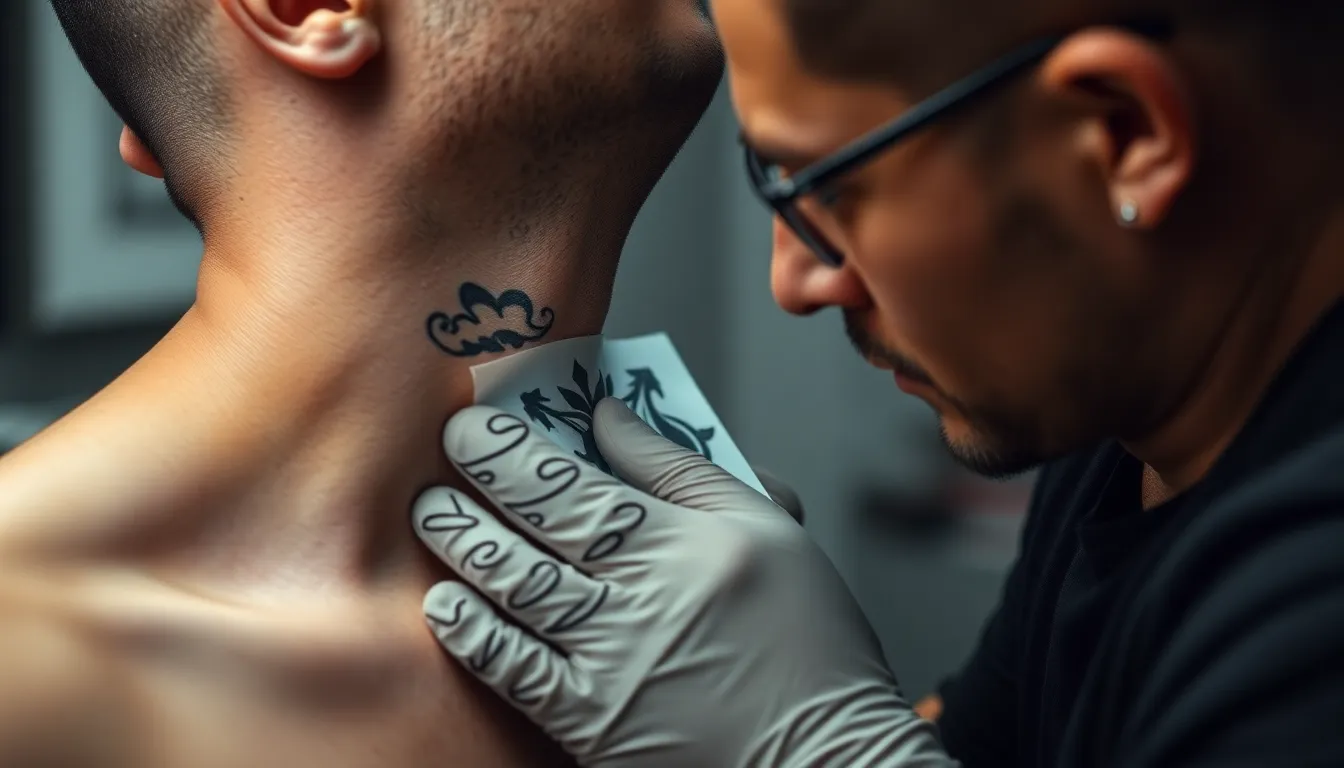 Best Neck Tattoo Stencils for Men: Complete Guide to Perfect Placement & Designs 10 Best Neck Tattoo Stencils for Men: Complete Guide to Perfect Placement & Designs 9