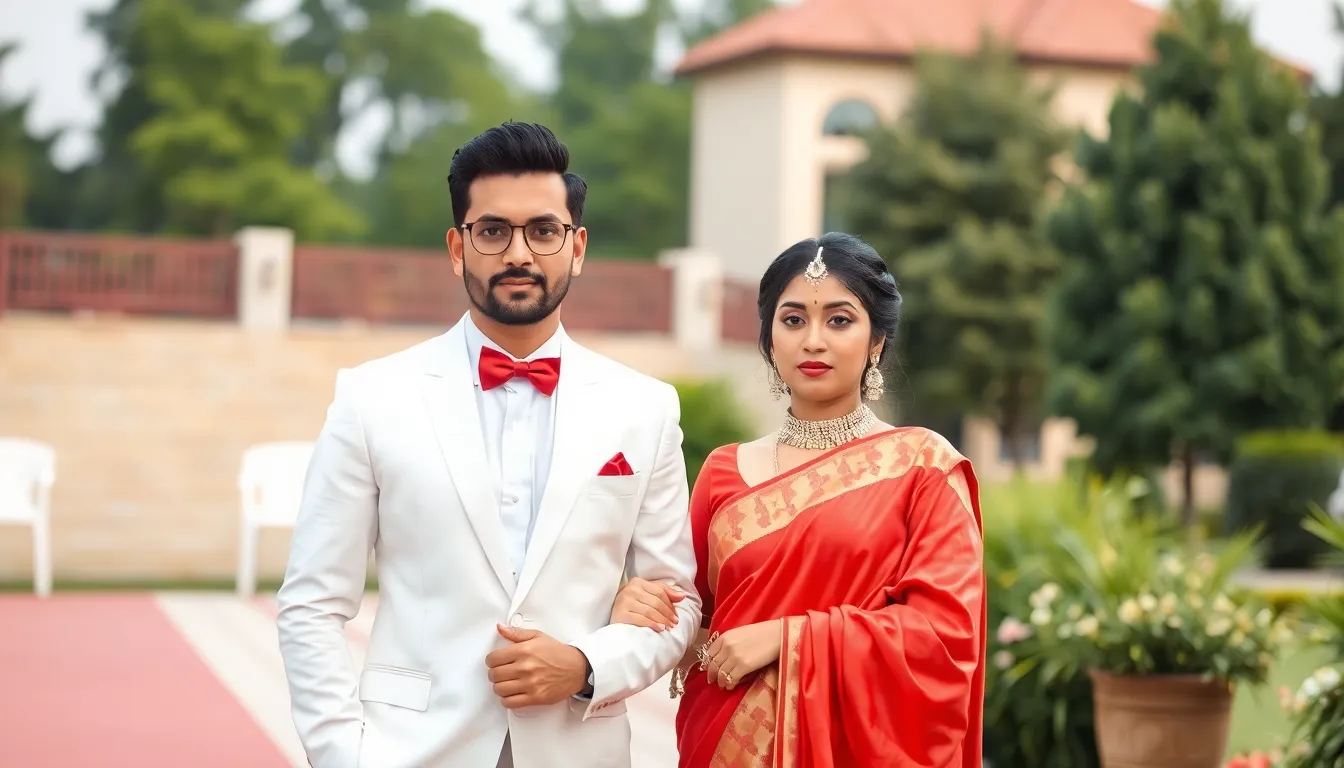 Perfect Red Saree Matching Suits for Men: Complete Style Guide 2025 9