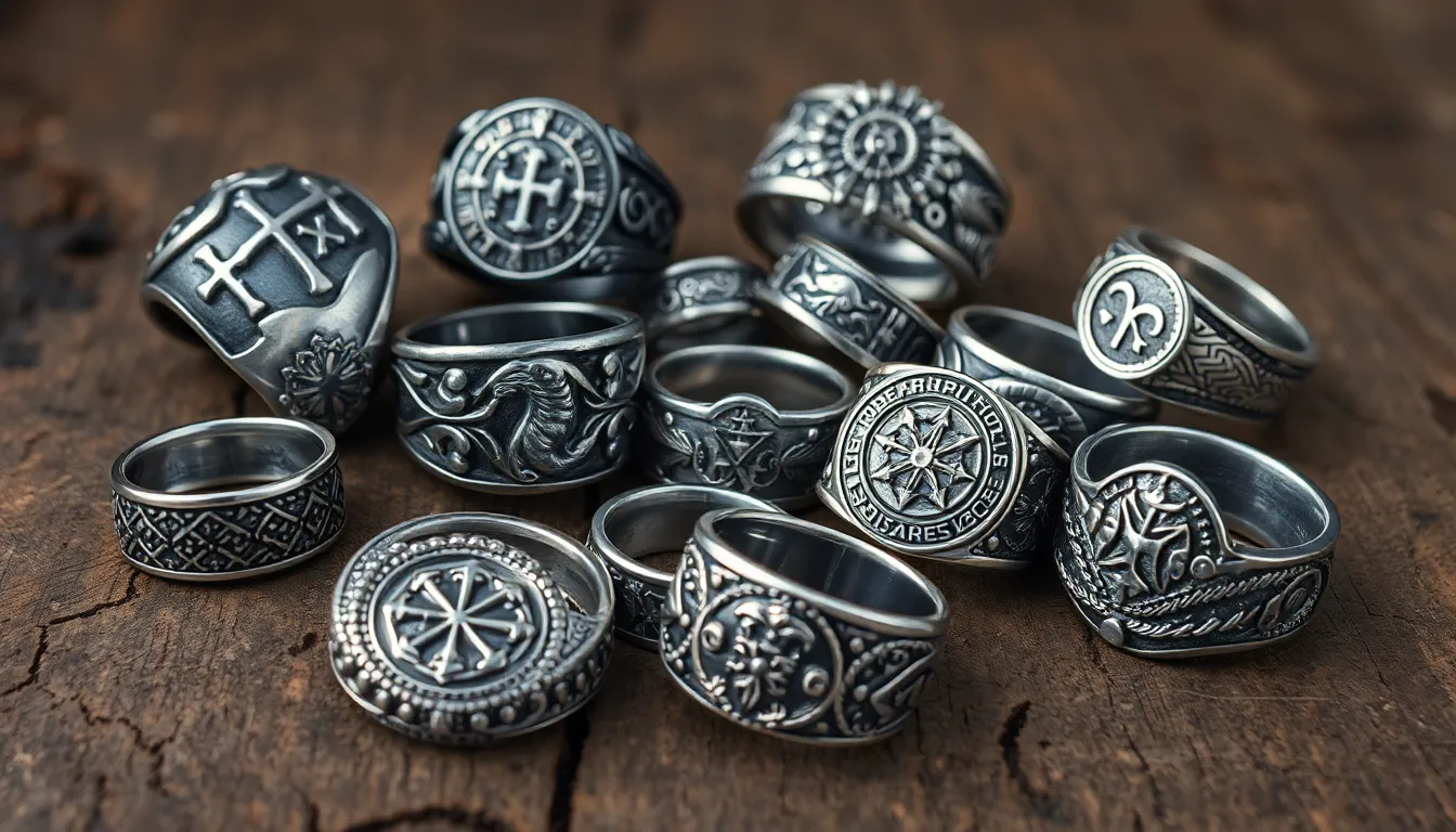 25 Stylish Silver Ring Designs for Men: From Classic to Contemporary Styles 10 25 Stylish Silver Ring Designs for Men: From Classic to Contemporary Styles 9