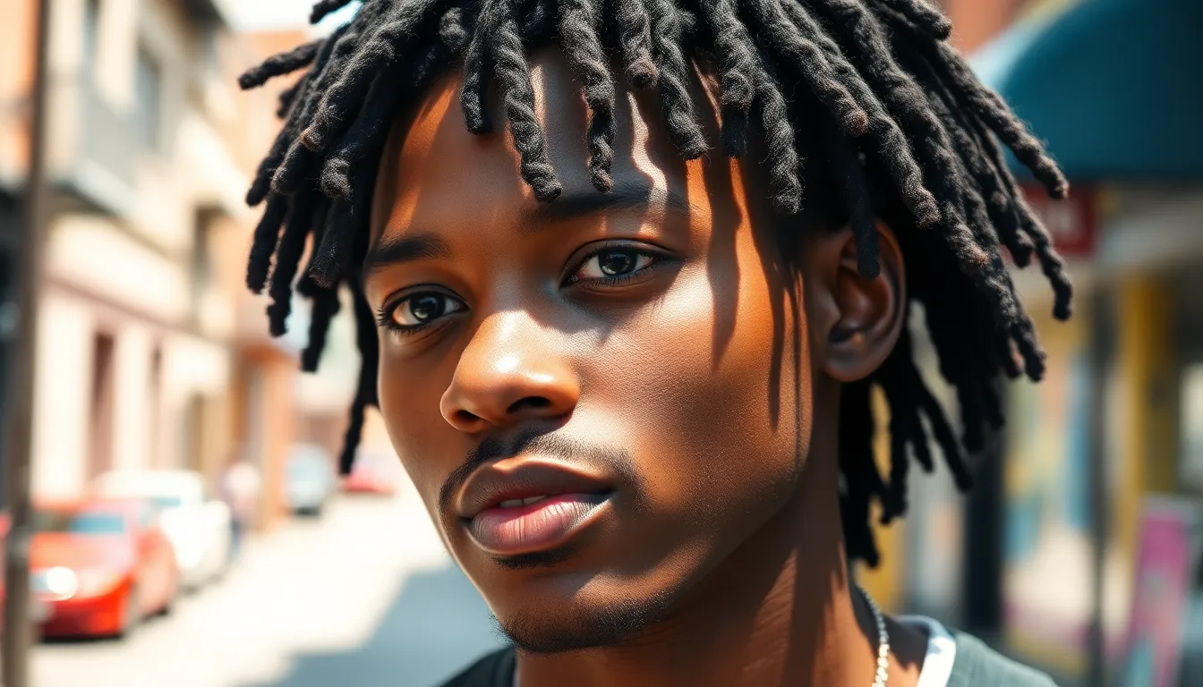 25 Fresh Short Dread Styles for Men: From Classic Locs to Modern Fades 10 25 Fresh Short Dread Styles for Men: From Classic Locs to Modern Fades 9