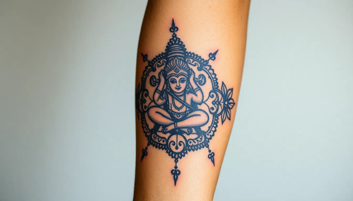 50+ Powerful Shree Ram Tattoo Designs for Men: Sacred Art & Placement Guide 10 50+ Powerful Shree Ram Tattoo Designs for Men: Sacred Art & Placement Guide 9