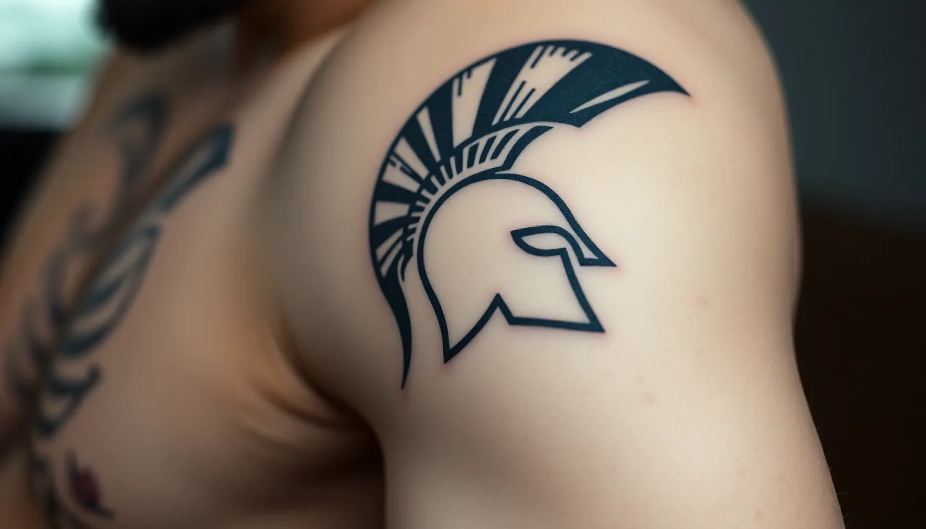 50 Powerful Spartan Tattoo Ideas for Men: Warrior Designs & Meaning Guide 9