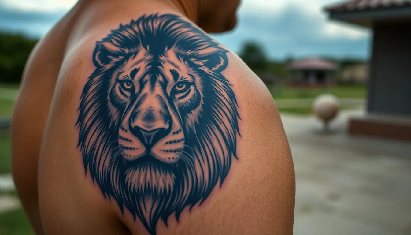 50+ Best Shoulder Tattoo Ideas for Men: Tribal, Animals & More (2025) 9