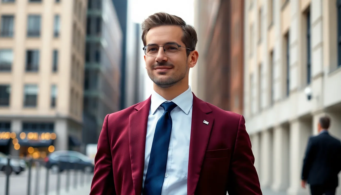 Wine Color Suits for Men: The Ultimate Style Guide for Every Occasion 10 Wine Color Suits for Men: The Ultimate Style Guide for Every Occasion 9