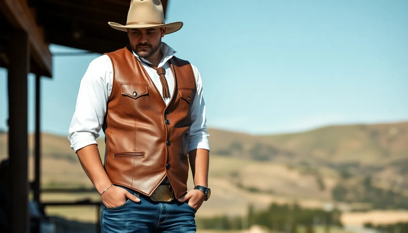The Ultimate Guide to Cowboy Wedding Outfits for Men: Boots, Suits & Western Style 12 The Ultimate Guide to Cowboy Wedding Outfits for Men: Boots, Suits & Western Style 11