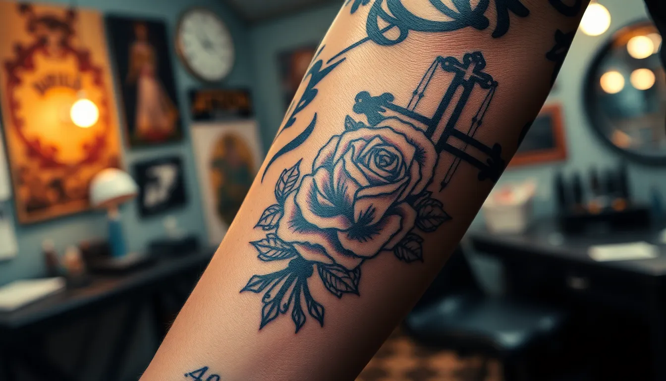 50+ Bold Cross Tattoo Ideas for Men: Traditional, Modern & Unique Designs 12 50+ Bold Cross Tattoo Ideas for Men: Traditional, Modern & Unique Designs 11