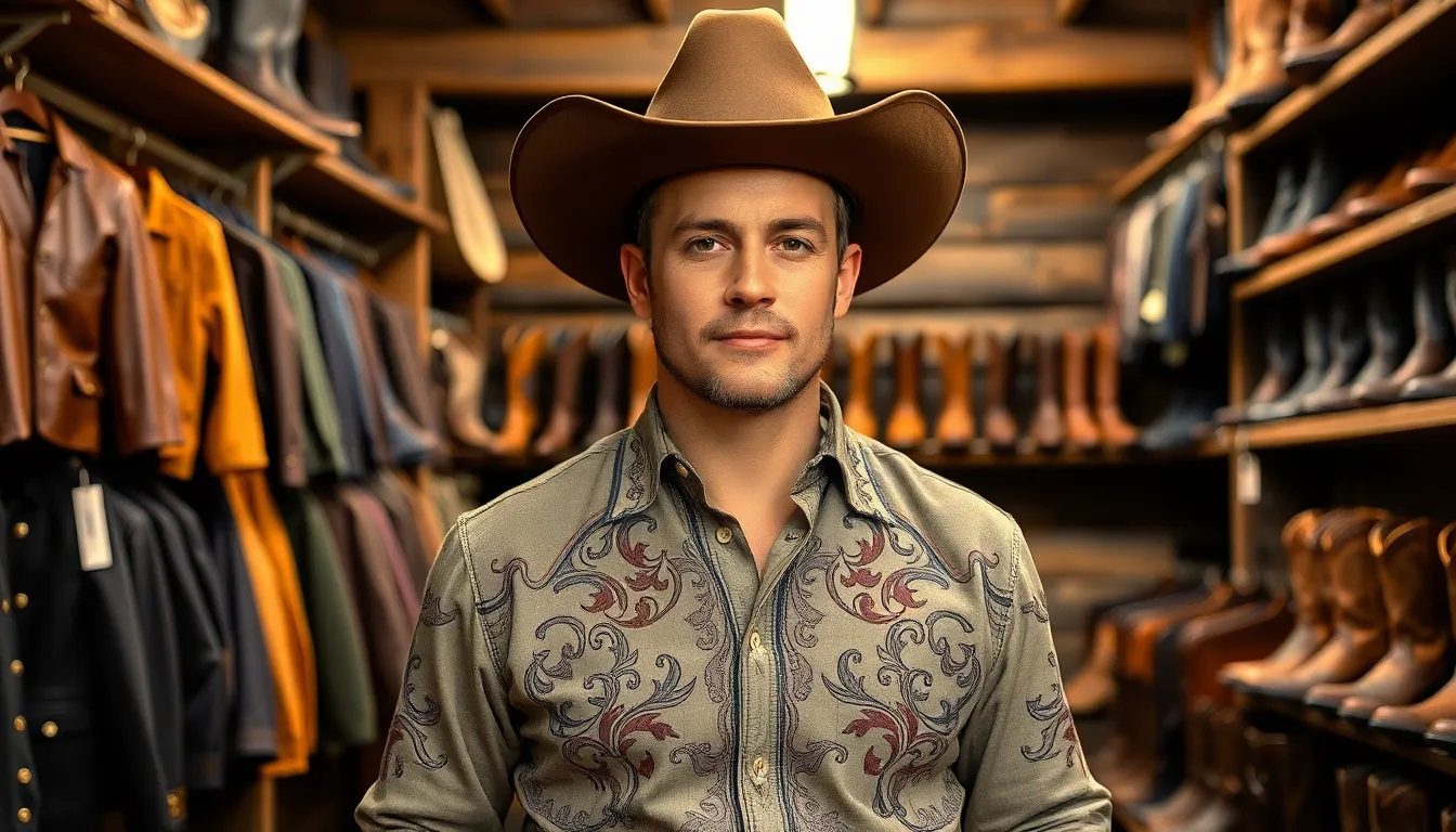 15 Fancy Cowboy Outfits for Men That Command Attention in 2025 12 15 Fancy Cowboy Outfits for Men That Command Attention in 2025 11
