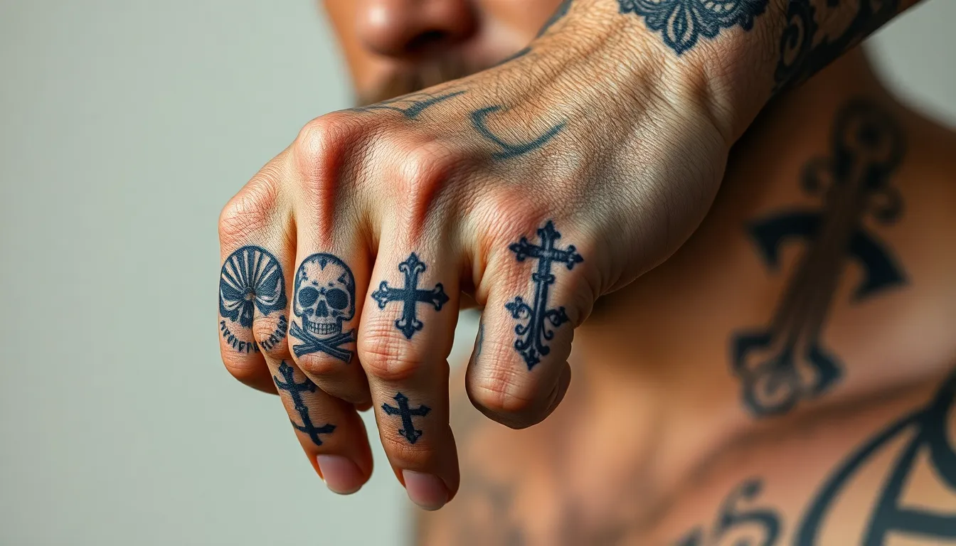 50+ Best Finger Tattoo Designs for Men: Bold Ideas & Placement Tips 12 50+ Best Finger Tattoo Designs for Men: Bold Ideas & Placement Tips 11
