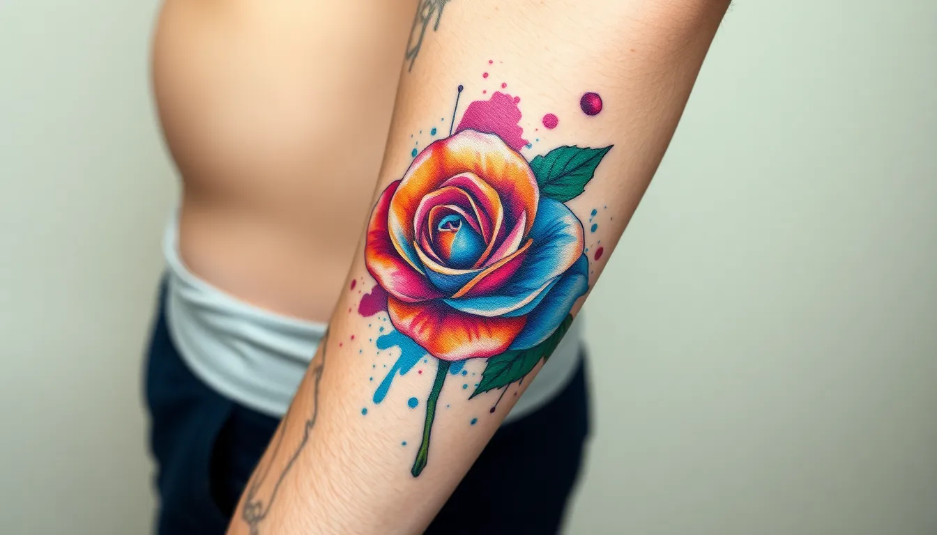 50+ Stunning Forearm Rose Tattoo Ideas for Men (2025 Guide) 12 50+ Stunning Forearm Rose Tattoo Ideas for Men (2025 Guide) 11