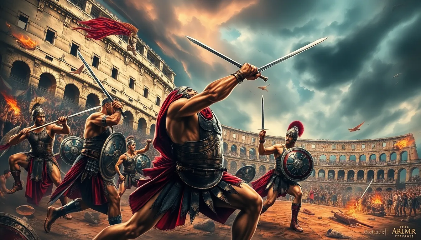 50 Epic Gladiator Tattoo Designs for Men: Warrior Ink That Commands Respect 12 50 Epic Gladiator Tattoo Designs for Men: Warrior Ink That Commands Respect 11