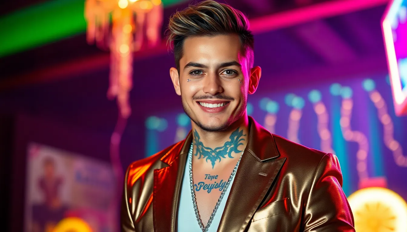 Men's Glitter & Glamour Party Outfits: Bold Style Ideas That Turn Heads 12 Men's Glitter & Glamour Party Outfits: Bold Style Ideas That Turn Heads 11