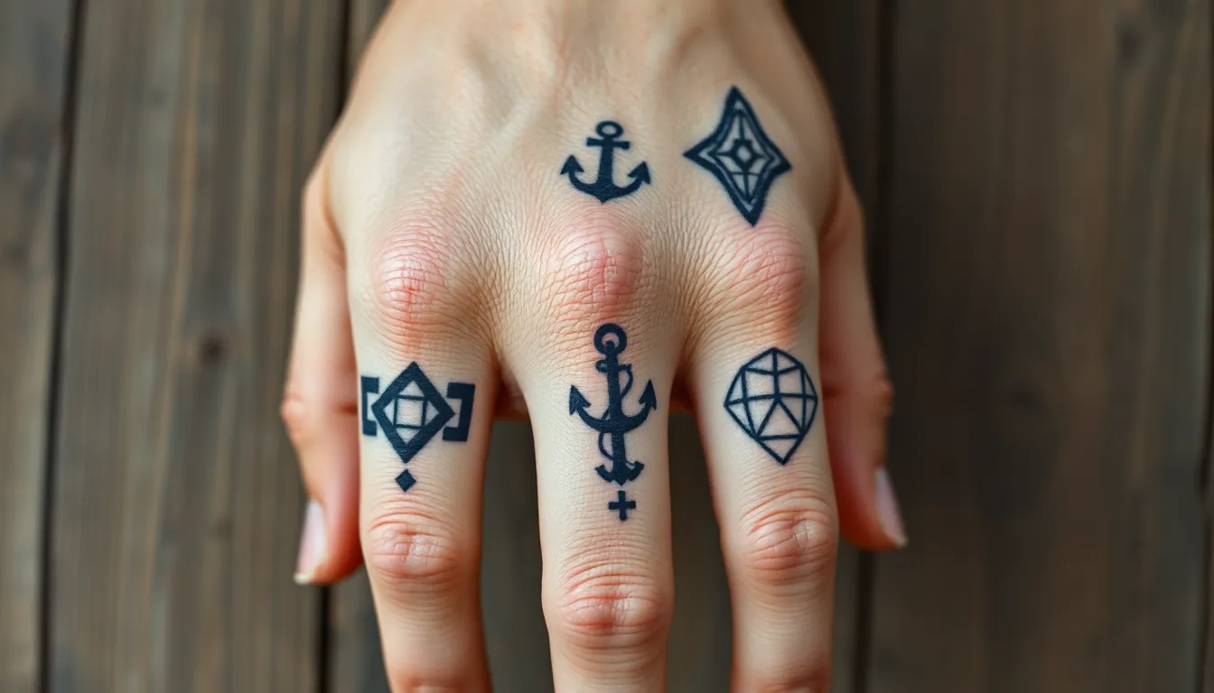 50+ Bold Hand Tattoo Ideas for Men: From Minimalist to Tribal Designs 12 50+ Bold Hand Tattoo Ideas for Men: From Minimalist to Tribal Designs 11
