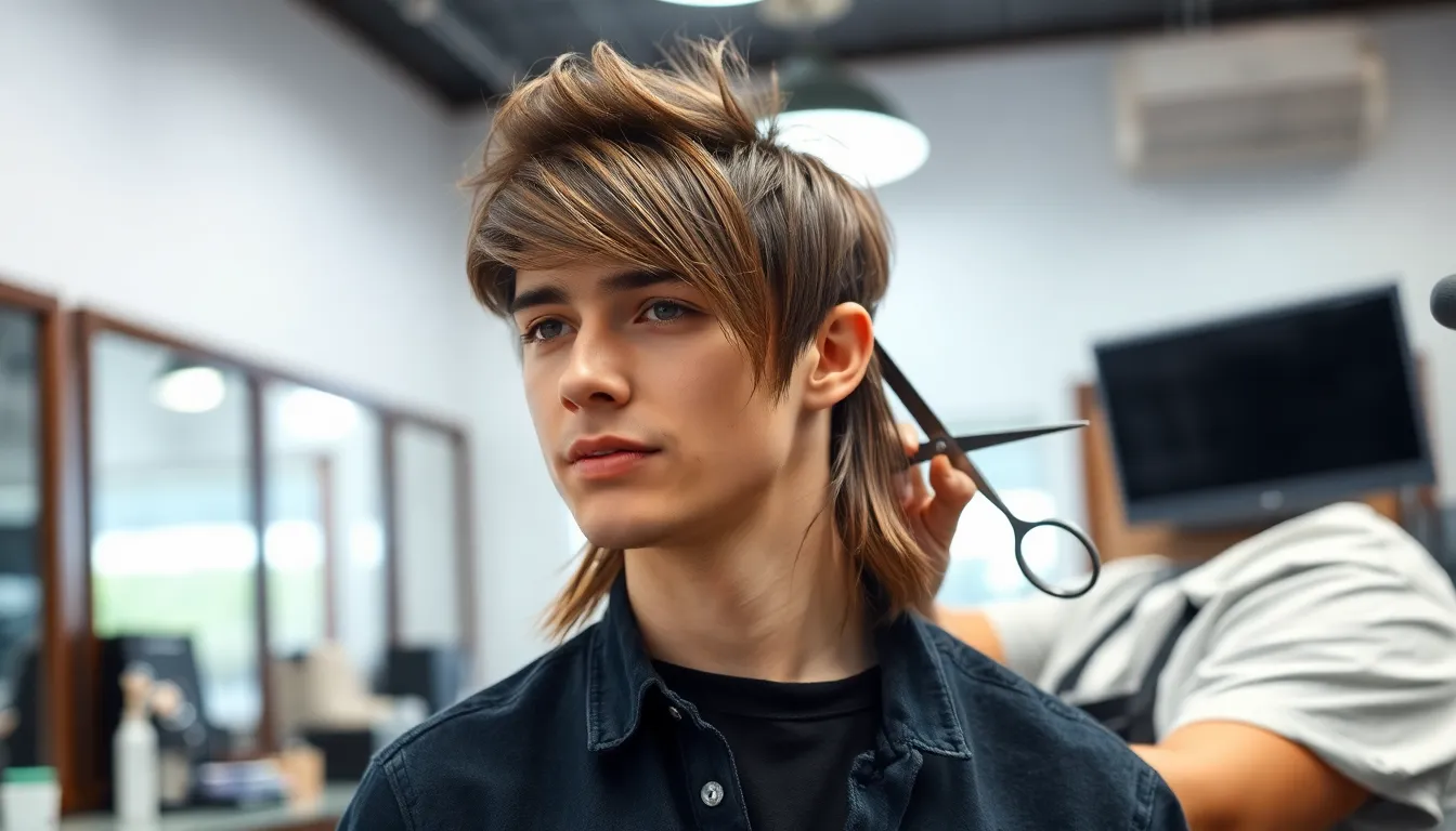 Modern Mullet for Men Straight Hair: The Ultimate Style Guide for 2025 12 Modern Mullet for Men Straight Hair: The Ultimate Style Guide for 2025 11