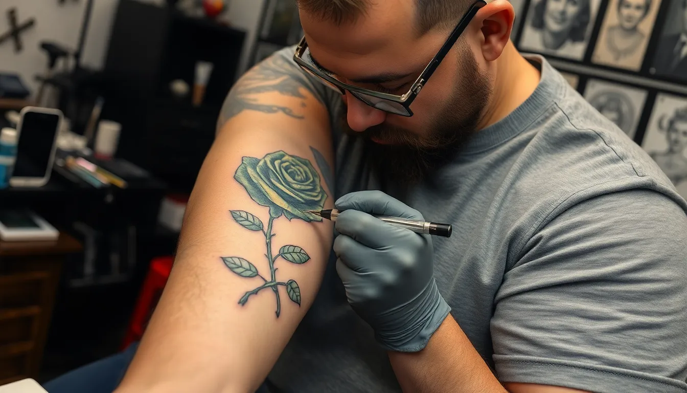Money Rose Tattoo for Men: Bold Designs & Meanings That Define Success 12 Money Rose Tattoo for Men: Bold Designs & Meanings That Define Success 11