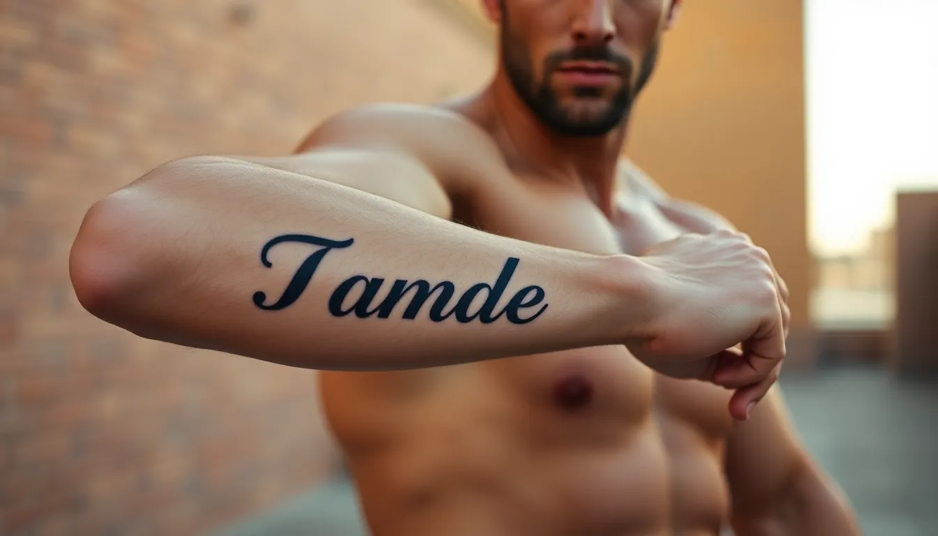 50+ Name Tattoo Designs for Men: Fonts, Placement & Ideas That Actually Look Good 12 50+ Name Tattoo Designs for Men: Fonts, Placement & Ideas That Actually Look Good 11